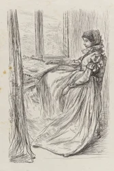 Kuvitus aamusta ennen Pyhän Bartolomeuksen verilöylyä, 1862.
