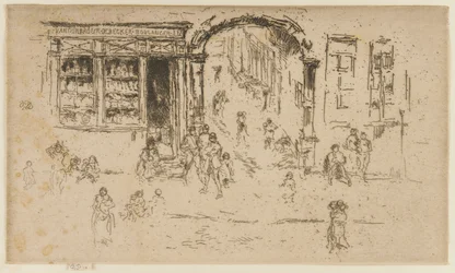 Archway, Bryssel, 1887.