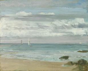 Sininen ja hopea: Trouville, n. 1865