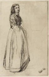 Fumette, seisova, 1859.
