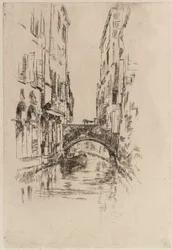 Gondoli sillan alla, 1879-1880.