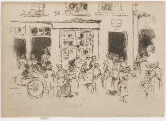 High Street, Bryssel, 1887.