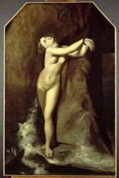 Ingres Roger Deliverant Angelique, 1857