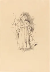 Pikku Evelyn, 1896.
