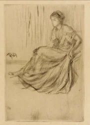Istuva malli, 1873.