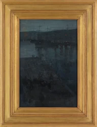 Nokturne sinisellä ja kullalla: Valparaiso, 1866-n. 1874.