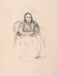 Muotokuvatutkimus - Mrs. Phillip, 1896.