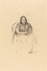 Muotokuvatutkimus: rouva Philip, 1896.