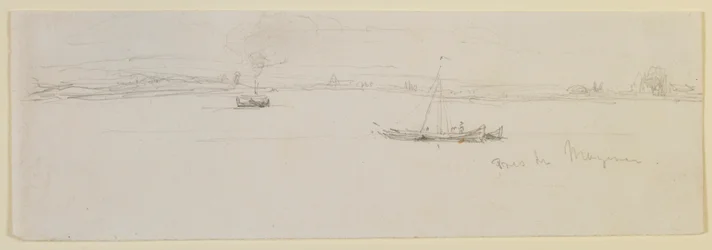Lähellä Mainzia, 1858.
