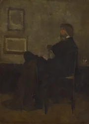 Tutkielma teokseen Sommitelma harmaassa ja mustassa, nro 2: Thomas Carlyle, 1872-73