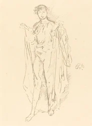 Tyttö, c. 1891.