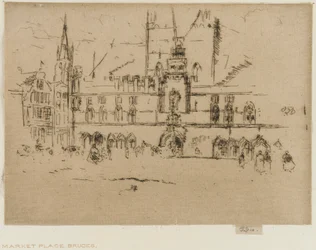 Markkinat, Bruggessa, 1887.