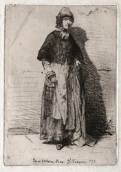 Kaksitoista etsausta luonnosta: La Mère Gérard, 1858.