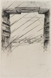 Old Battersea Bridgen alla, 1879.