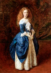 "Isoisoäitini", muotokuva lapsesta, 1865