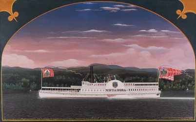 Mela höyrylaiva Metamora, 1859
