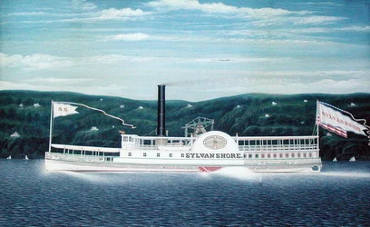 The Steamboat "Sylvan Shore" (guassi pahvilla)