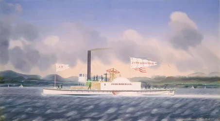 Hinausvene John Birkbeck, 1854.