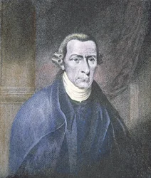 Patrick Henry (käsin väritetty kaiverrus)