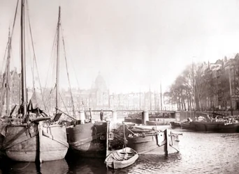 Kanavaveneet, Rotterdam, 1898.
