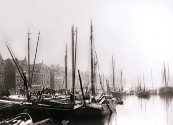 Kanavaveneet, Rotterdam, 1898.