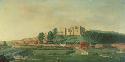 Arundelin linna idästä, noin 1770