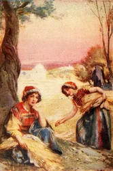 Raakelin hauta ja Betlehem - Matt. xxiii. 29, c1924. Tekijät: James Clark, Henry A Harper.