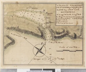 ia. Suunnitelma Newfoundlandin St Johnsin satamasta