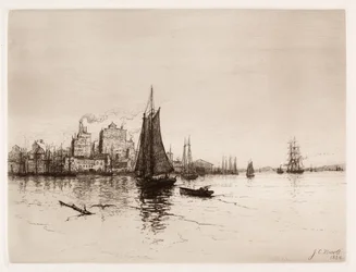 Satamakohtaus, 1884.