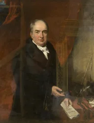 Pastori Thomas Robertsin muotokuva, n. 1835 (öljy kankaalle)