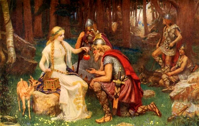 "Idun ja omenat", 1912.