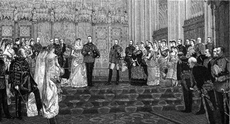 Albanyn herttuan ja herttuattaren häät, 27. huhtikuuta 1882, 1900