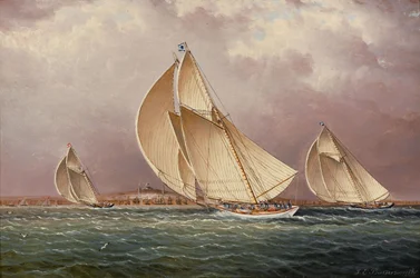 Purjehdus Bostonin satamassa