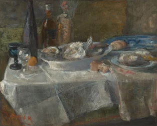 Asetelma ostereista (valotutkielma)