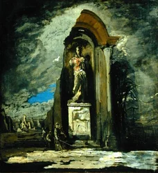 Monumentti, n. 1916-1917 (öljy kankaalle)