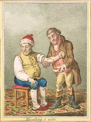 Breathing a Vein, julkaisija Hannah Humphrey, 1804