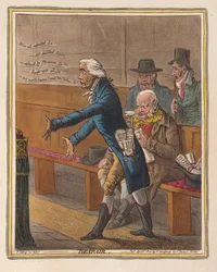 Despair, pub. 1802 (käsin väritetty kaiverrus)