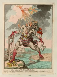 Ranskan kolossin tuho 1798.