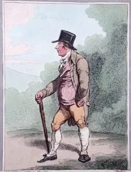 Elegance Democratique, Hannah Humphreyn vuonna 1799 julkaisema (käsinvärinen etsaus)