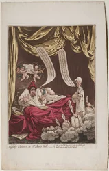 Yölliset vierailijat St Anns Hillissä, 1798