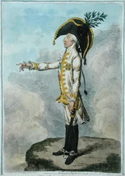 Arkkiherttua, julkaissut Hannah Humphrey vuonna 1790 (käsinvärinen etsaus)