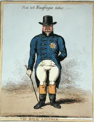 Royal Lounger (käsinvärinen etsaus)