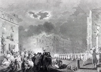 Mellakka Broad Streetillä kesäkuussa 1780