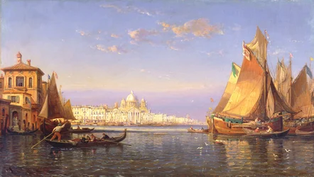 Venetsia, n. 1850 (öljy kankaalle)