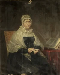 Mrs Wardin muotokuva, n. 1809 (öljy kankaalle)
