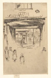 Drury Lane, toisesta Venetsian sarjasta (kaksikymmentäkuusi etsauksen sarja)