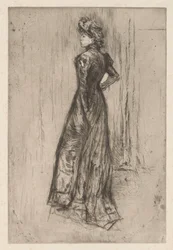 Maud, seisomassa