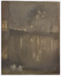 Nocturne: Grey and Gold-Canal, Hollanti