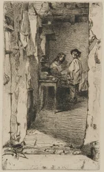 Rag Pickers, Mouffetard District, Pariisi