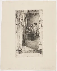 Rag Pickers, Mouffetard District, Pariisi